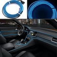 thumbnail image 1 of Tira de Luces LED para Coche Azul Cable de Neón 5m 12V con Modo de Música, 1 of 7