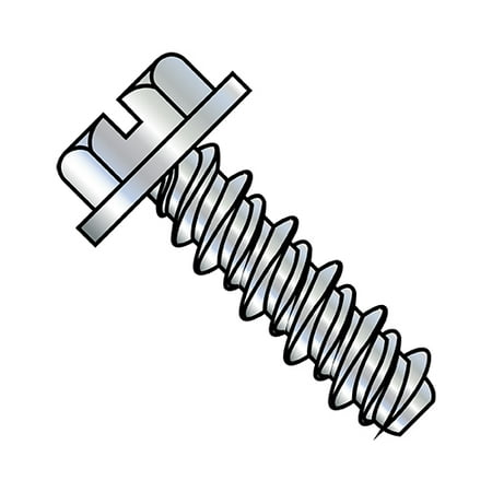 

10-16X5/8 Slotted Indented Hex Washer High Low Fully Threaded Zinc (Pack Qty 7 000) BC-1010HSW