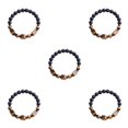 thumbnail image 2 of Sonducket 2 pulseras naturales y seguras de amatista pura para purificar el cuerpo para una vida diaria exquisita y a la moda SY666A03 3 Type2 NO2, 2 of 6
