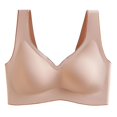 thumbnail image 1 of Sujetador de látex sin costuras para mujer sujetador push up bralette con almohadilla de gathers sujetador inalámbrico femenino íntimo cómodo sujetador Afortunado Sencillez, 1 of 2