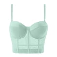 thumbnail image 2 of BLVB Corset Tops for Women Going out Mesh Bustier Date Night Fashion Camisole Clothes Crop Cute Party Tank Shirts, 2 of 7