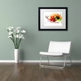 thumbnail image 3 of Trademark Fine Art "Abstract 05" Canvas Art by Mako, White Matte, Black Frame, 3 of 4