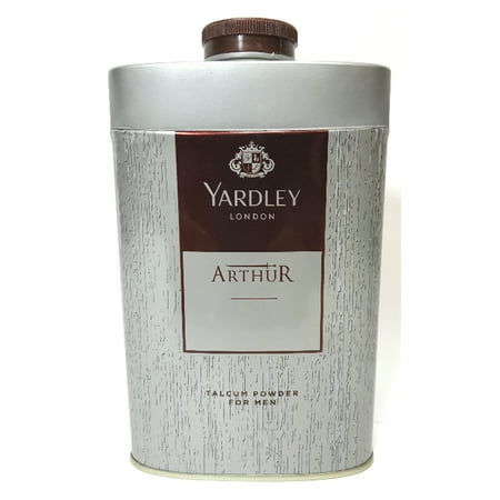 Yardley London Perfumed Talc Arthur Talcum Powder For Men 8.8 Oz (250