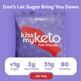thumbnail image 2 of Kiss My Keto Sugar ESF27 Free Gummies, Gummy Fish 6-Pack - Satisfy Cravings while Staying in Ketosis - High Fiber, 2g Net Carbs, Non-GMO, Vegan, & No Gluten - Calorie-Friendly Vegan Candy, 2 of 3