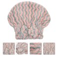 thumbnail image 3 of 1Pc Home Use Shower Hat Water Absorbent Bathing Hat Striped Home Bath Hat, 3 of 7