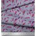 thumbnail image 3 of Soimoi Poly Georgette Fabric Brush Stroke Abstract Decor Fabric Printed Yard 42 Inch Wide, 3 of 3