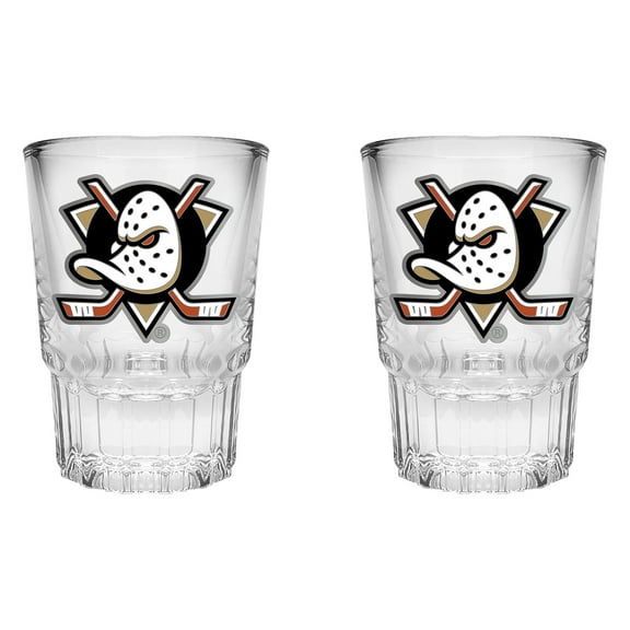 Anaheim Ducks 2-Piece Prism Shot Glass Set