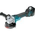 thumbnail image 2 of Makita 18V LXT Brushless Cordless 4.5/ 5" Cut-Off, Angle Grinder Kit, 2 of 6