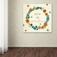 thumbnail image 3 of Trademark Fine Art 'Flourish III' Canvas Art by Veronique Charron, 3 of 3