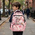thumbnail image 4 of Aplkyhs Cherry Blossom Koala 17 Inch Backpack for Age 6-12 Lightweight Water Resistant School Bag for Kids Elementary School Travel, 4 of 7
