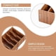 thumbnail image 4 of Storage Case Wooden Desktop Storage Boxes Home Supplies Rectangular Light Brown for Decoration 2Pcs, 4 of 4