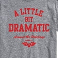 thumbnail image 3 of Mean Girls - Little Bit Dramatic Around Holidays - Men's Short Sleeve Graphic T-Shirt, 3 of 5