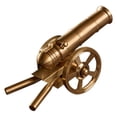 thumbnail image 3 of Small Brass Cannon Decor Cannon Model Decorative Cannon Model Retro Cannon Statue, 3 of 6