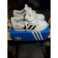 thumbnail image 2 of Ad-id-as Hardcourt Low Mens Size 8 White Black Athletic Shoes Sneakers FX0520, 2 of 6