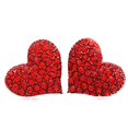 thumbnail image 2 of Cadeau de Saint-Valentin Boucles d'Oreilles Cœur Rouge Cadeau pour Maman Femmes, 2 of 4