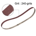 thumbnail image 4 of 3/8" x 21"(9mm x 533mm) Sanding Belt 240 Grit Aluminum Oxide 12pcs, 4 of 4