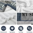 thumbnail image 5 of Gifts for Husband Fathers Day Blanket from Wife - Wedding Anniversary Christmas Birthday Gift for Husband - Ultra Soft Plush Throw Present Ideas for Him - 60"x50", 5 of 6