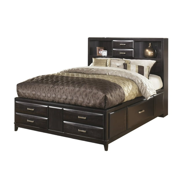 Kira Queen Storage Bed Assembly Hanaposy