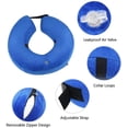thumbnail image 3 of Inflatable Dog Cone Neck Collar - Soft Protective Pet Recovery Collar, Large (Neck: 17"-20"), 3 of 5
