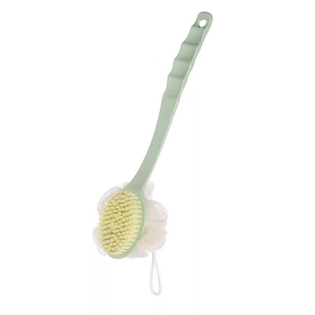 YSABOXY Long Handle Bath Loofah Brush Soft Mesh Sponge Back Body Scrubber Shower
