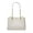 Powder Blush Multi, variant on by Teagan Women's Pebbled Leather Shoulder Bag, Light Cream