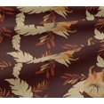 thumbnail image 6 of oneOone Viscose Jersey Chocolate Brown Fabric Abstracts Sewing Material Print Fabric By The Yard 60 Inch Wide, 6 of 7