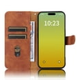 thumbnail image 4 of Mantto for Samsung Galaxy A15 Case, Classic PU Leather Magnetic Shockproof Protective Stand Flip Wallet Case Cover with Card Holder for Samsung Galaxy A15 Phone Case,Brown, 4 of 5