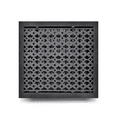thumbnail image 1 of 14” x 14” (VR-100) Cast Aluminum Floor Vent Cover with Damper – Tudor Mushroom Design, Powder Coated Repaintable HVAC Register for Floors, Walls & Ceilings-Prima Decorative, 1 of 10