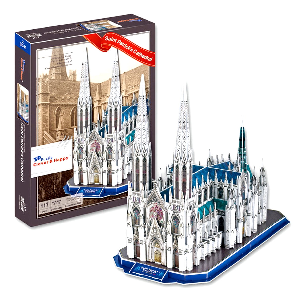 Patrick's Cathedral 3D Puzzle 117 Pieces St 