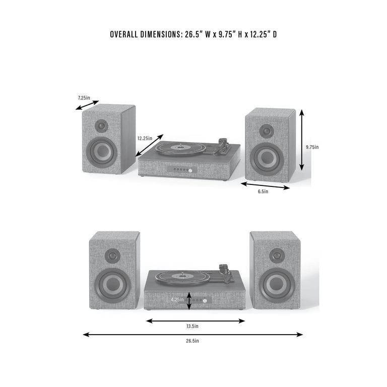 Crosley Aria Bluetooth Turntable with FM Radio photo 8