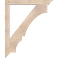 thumbnail image 3 of Ekena Millwork 3 1/2"W x 38"D x 46"H Balboa Traditional Smooth Bracket, Douglas Fir, 3 of 4