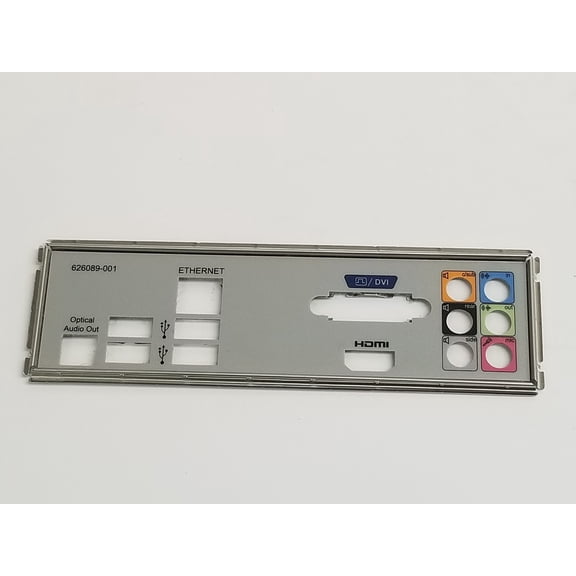 Pre-Owned HP I/O Shield for Pavilion Elite Series 623914-001 Motherboards (Good)