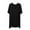 039 Black, variant on Fanxing Womens Short Sleeve T Shirts Lounge Wear Loose Fit Long Tunic Summer Tops Pajamas Shirt Black,XXL