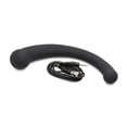 thumbnail image 2 of 10x Vibra-Crescent Silicone Dual Ended Dildo - Black, 2 of 5