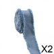 thumbnail image 1 of 2x Proyectos De Cinta De Mezclilla Cinta De Coser Liviana Para Bricolaje Para Ropa De Cama Bolsas De Ropa Azul, 1 of 8