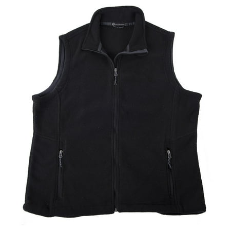Fleece Zipper Vest - Woman's fleece Vest Polar Fleece Vest for Woman with Zippered Pockets