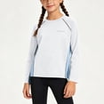 thumbnail image 2 of Fancifize Kids UTF 50+ Sun Protection Shirts Teen Girls Long Sleeve Rash Guard Pullover Tops for Outdoor Athletic Size 4-16, 2 of 8