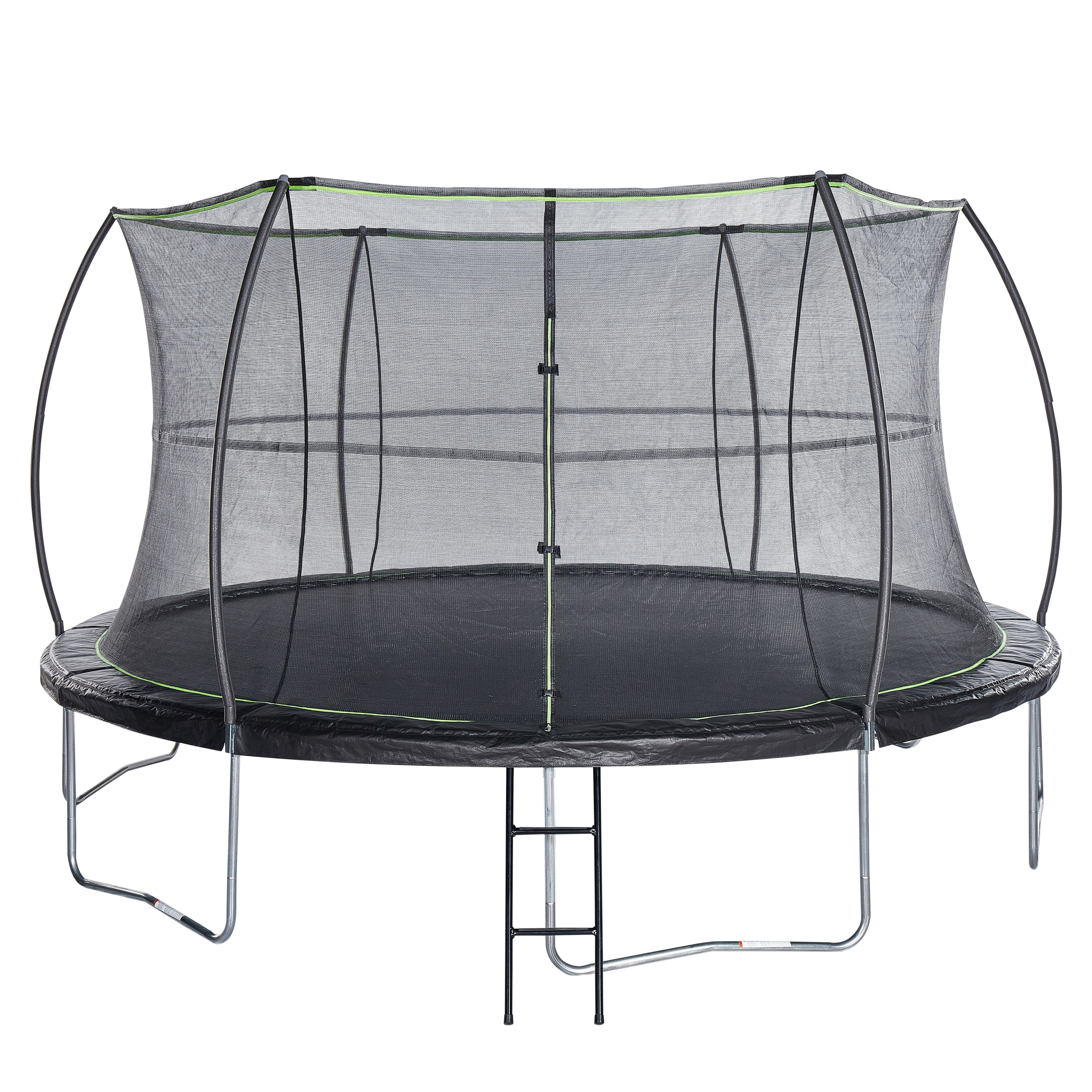 Jumpking 14-Foot Round Trampoline with Enclosure Net photo 1