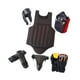 thumbnail image 4 of Sanda Gear Set Equipo de protección de Boxeo Engranajes Protectores de Boxeo Transpirables Equipo de protección de Sparring para Kick Boxing Artes Negro M, 4 of 8