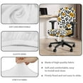 thumbnail image 4 of ZUXONGSY Sunflower Cow Print Office Chair Cover 2 PCS Polyester Rolling Chair Cover Spandex Chair Protector Cover Computer Chair Backrest and Cushion Seat Cover Office Decor, 4 of 7