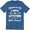 Blue, variant on Apparently I Have An Attitude Who K - Humuor Sarcastic Slogan Men's Tee Shirt