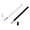 Black/White, variant on M Buder 2Pcs Universal Stylus Pens High Sensitivity Accuracy Touch Screen Pen Comfortable Grip for Tablet Phone Dimensions 5.9 inches / 15.0 cm, Multiple Colors Included - Black White Variation