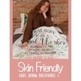 thumbnail image 6 of Social Worker Throw Blanket - Flannel Blankets for Social Worker - Unique Social Work Month, Appreciation, Graduation Gifts for BSW, MSW, DSW - 50" x 60" - (Beige), 6 of 7