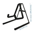 thumbnail image 2 of HEALEEP 1Ud Rack Para Guitarra Y Ukulele Plegable Negro Con Base Antideslizante Para Almacenaje, 2 of 8