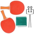 thumbnail image 2 of High Elastic Rubber Sheet Table Tennis Set, Double Sides Cover  Pong Racket, Pen-hold Grip/shakehand Grip Practice And Casual Play For Adult And Children Table Tennis Bat Set, 2 of 8