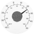 thumbnail image 1 of Miangastore Convenient Window Thermometer Room Indoor Outdoor Window Thermometer For Garden, 1 of 9