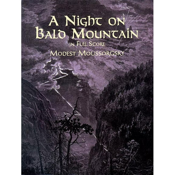 Dover Orchestral Music Scores A Night on Bald Mountain in Full Score, (Paperback)