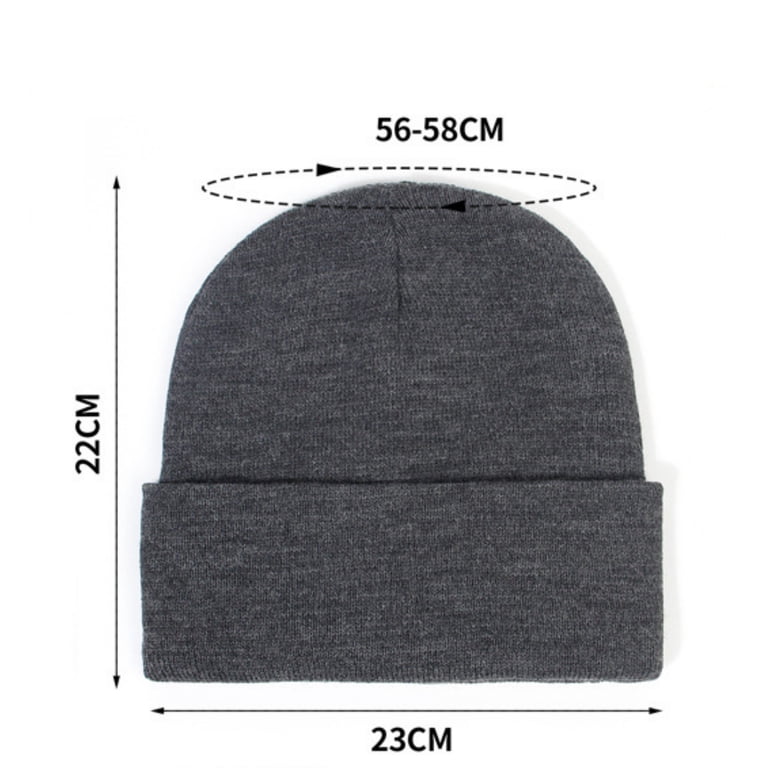 3 Pack Satin Lined Winter Beanie Hats,Silk Lined Beanie Knit  display picture 1