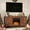 Brown, variant on Homall Modern Farmhouse TV Stand Double Barn Door Fireplace TV Stand for TVs up to 65 inch,Rustic Brown