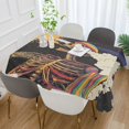 thumbnail image 2 of Yayeee Tablecloths 54" x 54" Rectangle Wrinkle Resistant Party Table Cover, Colorful Skeleton with Cloud, 2 of 8
